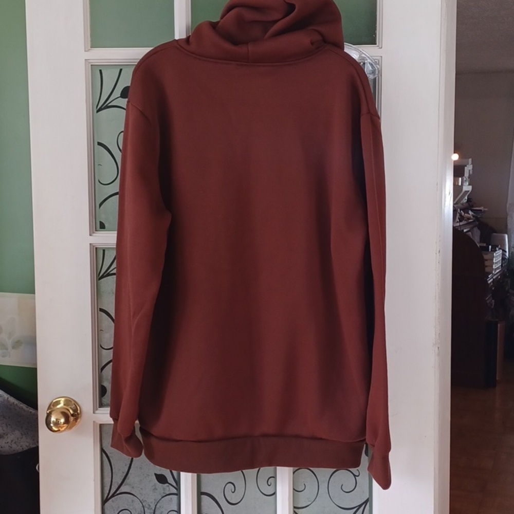 Hoodied sweatshirt men's xlarge new brown hoodie - Picture 4 of 4